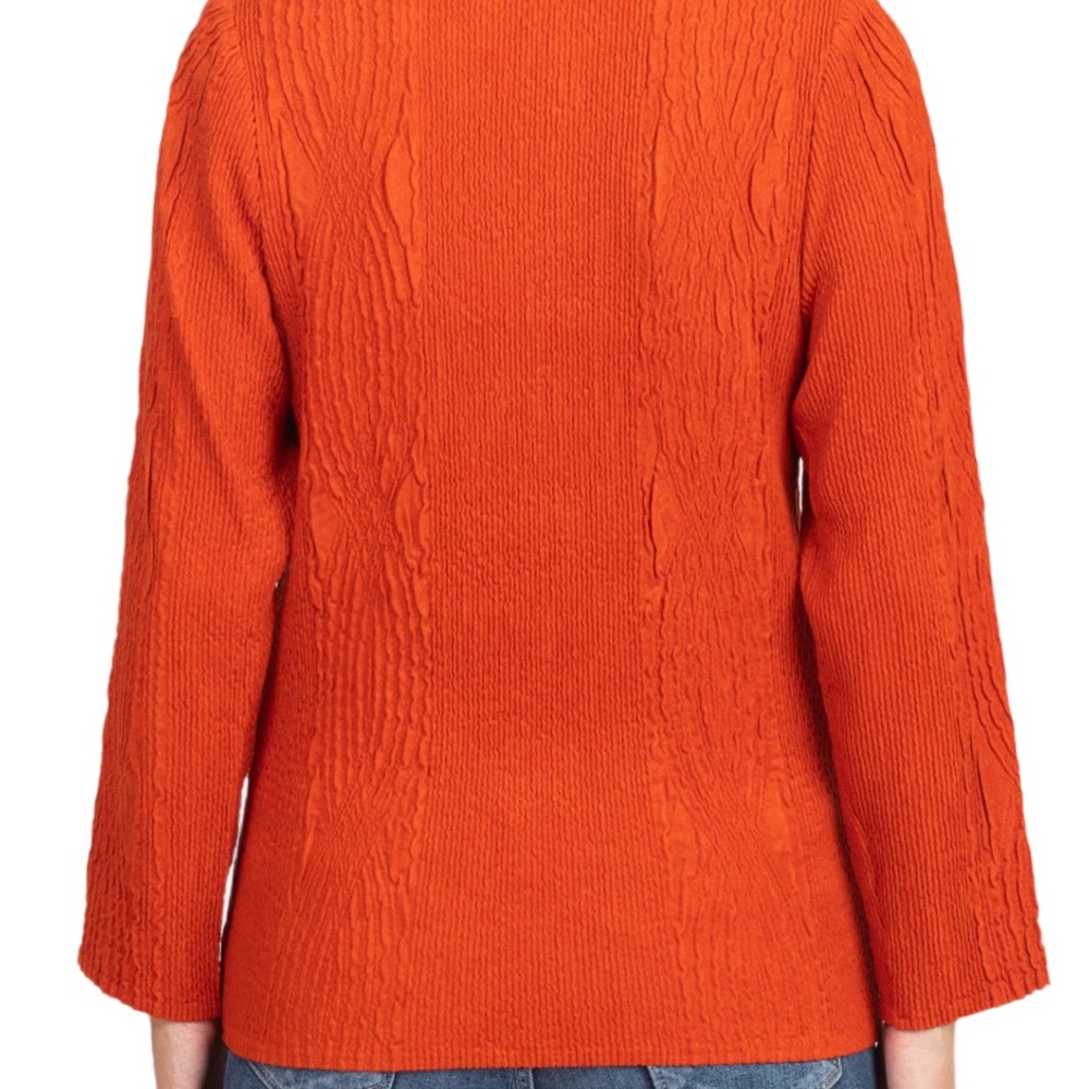 Women's Vibrant Orange Blazer NWT - Picture 3 of 6